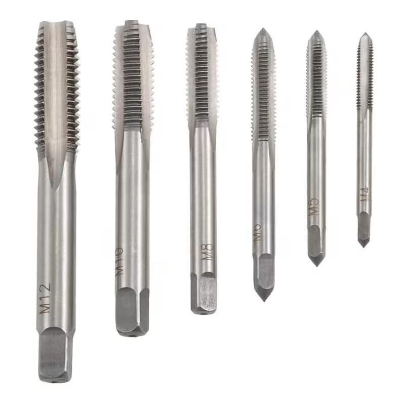 Menetfúró gépi rövid / kézi egyvágású M 6 HSS