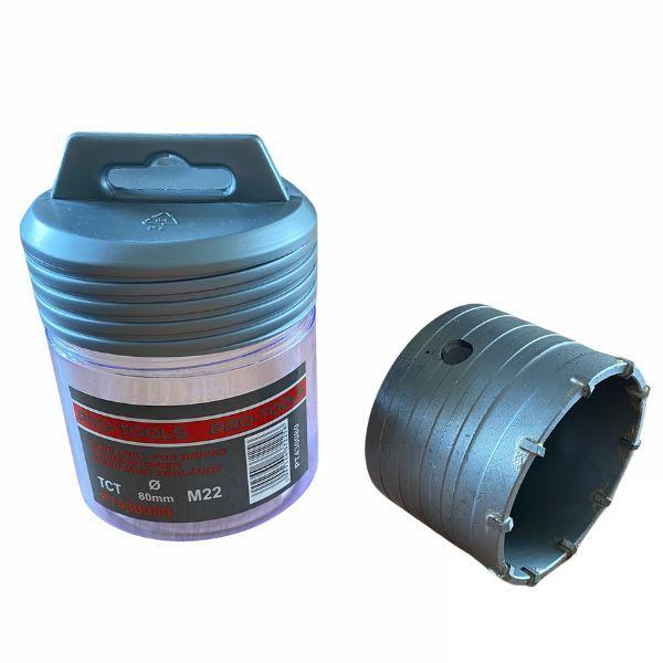 Körkivágó téglához Pro-Tools  80mm FEJ