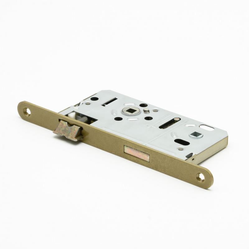 Din zár 406 55/78 wc univerzális BARNA előlap