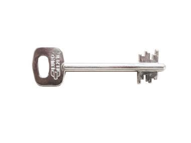 Kulcs Soproni kéttollú másolt réz