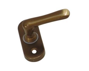 Ablakfélkilincs Pinocchio súrolt bronz +tartozék