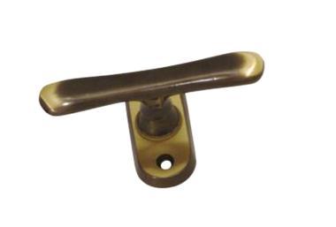 Ablak T kilincs Pinocchio súrolt bronz