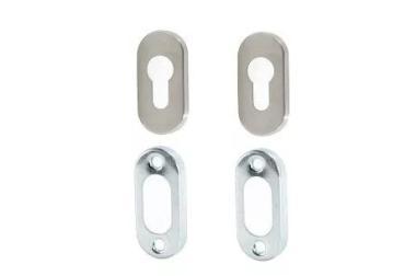 Rozetta cly inox ovál acélbetéttel