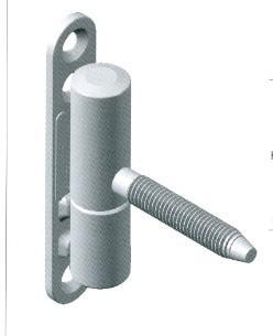 Statikus pánt La Florida 13mm szimplatalpas