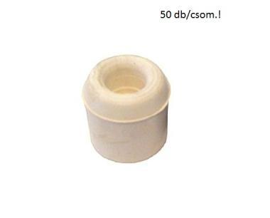 Ajtóütköző gumi fehér 50db/cs.!