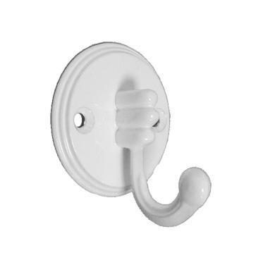 Fogas F/15 kerek egyágú fehér