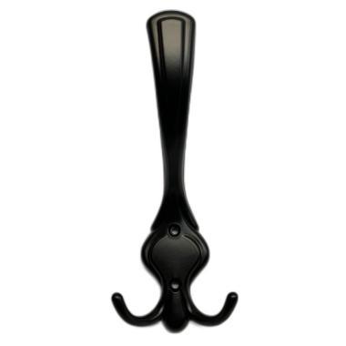 Fogas diszes kalaptartós fekete 20db/dob.