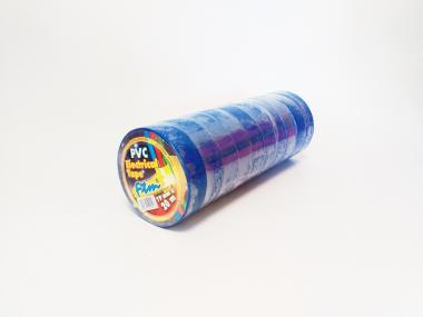 Szigetelőszalag 19mmX20m kék 10db/csom.!