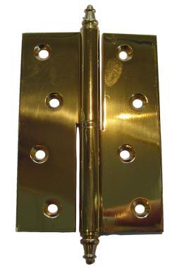 Ajtópánt réz 100X70 bal