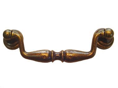 Bútorfogantyú fém IV/10 sárga antik