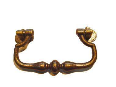 Bútorfogantyú fém IV/11 sárga antik