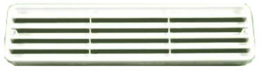 Szellőzőrács 300X70 műa. fehér