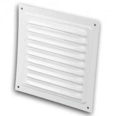Szellőzőrács 200x200 fehér