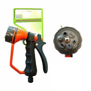 Öntözőpisztoly Muta fém 6 funkciós kézvédővel