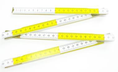 Colostok fa 1m Modeco sárga-fehér Mn-80-151