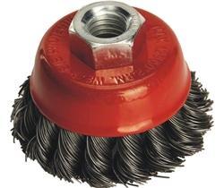 Fazékkefe Modeco csavart  N69134   80*M14 acél