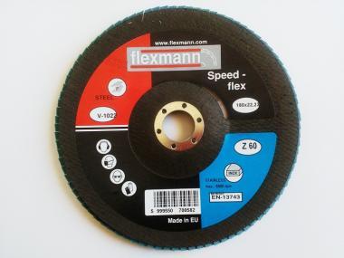 Lamellás csiszoló Flexmann inox 180/Z60
