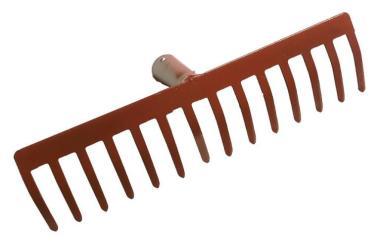 Gereblye lemez 14 fogú fej