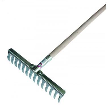 GYEPLAZÍTÓ gereblye horg. Muta 14 fogú fej