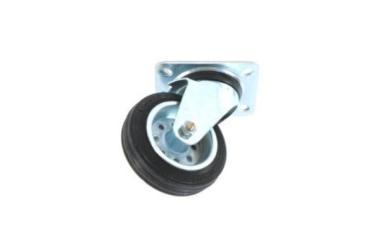 Kerék gumis  80 mm forgó