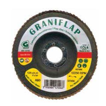 Lamellás csiszoló Fém-Fa  Graniflap 180X22 A60