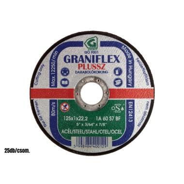 Vágókorong fém Graniflex  125X1.0 25db/dob.