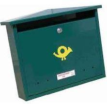 Postaláda Alpesi zöld 310x230 1-es típus