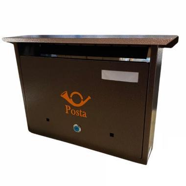 Postaláda Fekvő antik bronz 350x270x70