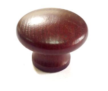 Bútorgomb fa 44mm K/17M mahagóni 10db/cs.!