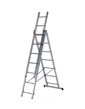 Létra univerzális alu. 3x  7 fokos