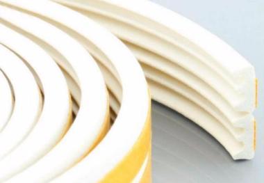 Szigetelő K profil fehér 100m/tek.!