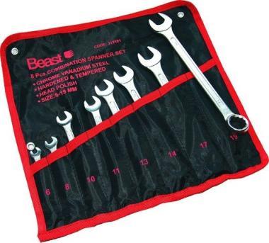 Csillag-villáskulcs klt. Beast CrVa   8r. 6-19