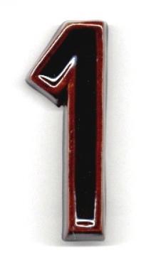 Házszám kerámia 120mm 1