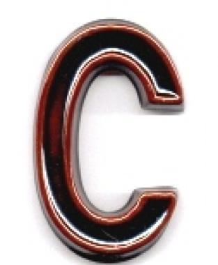 Házszám/betű kerámia 120mm C