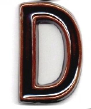 Házszám/betű kerámia 120mm D