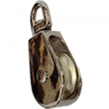 Kötélcsiga horg. szimpla 25x6mm