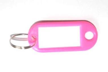 Kulcsfüggő müa.  rózsaszín 100db/csom.!