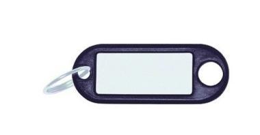 Kulcsfüggő müa.  fekete 100db/csom.!