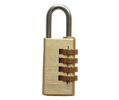 Lakat számzáras 30mm/4 szám