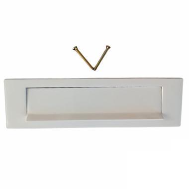 Levélbedobó 240x70 fehér