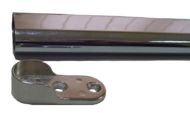 Mándlirúd fém ovális 2,0m