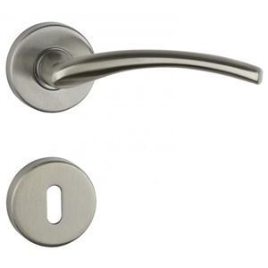 Kilincs Cool szatén-nikkel rozettás kly