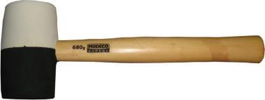 Gumikalapács fehér-fekete 0.45kg fa nyéllel