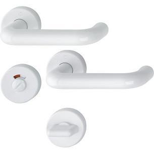 Kilincs müa. fehér rozettás wc