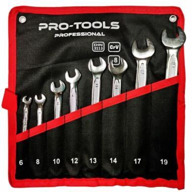 Csillag-villáskulcs klt. Pro-Tools CrVa   8r. 6-19