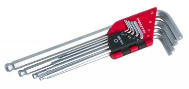 Imbuszkulcs klt. Festa CrVa HOSSZÚ+GÖMB 9r. 1.5-10