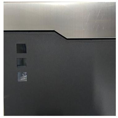 Postaláda matt-króm/antracit 37x37x10.5cm+szórólap