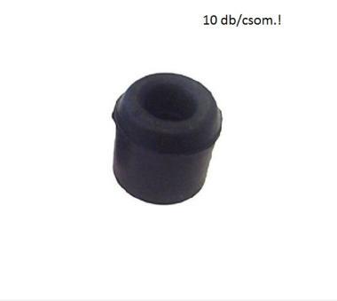 Ajtóütköző gumi fekete 10db/cs.!
