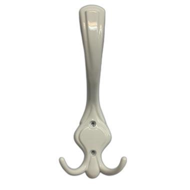 Fogas diszes kalaptartós fehér