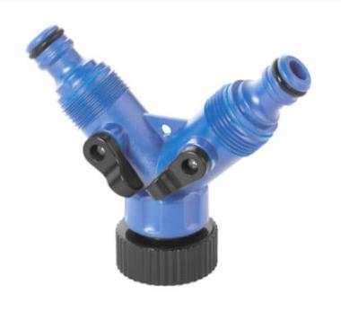 Elosztó kuplung Cortex 2 utas elzáró csappal